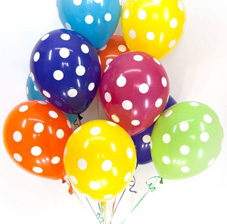 Гелиевый шар 12 дюймов (35см) с днем рождения С обработкой Hi-Float